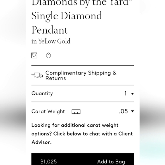 18K Tiffany Classic Diamond Solitaire Necklace des - Picture 9 of 10